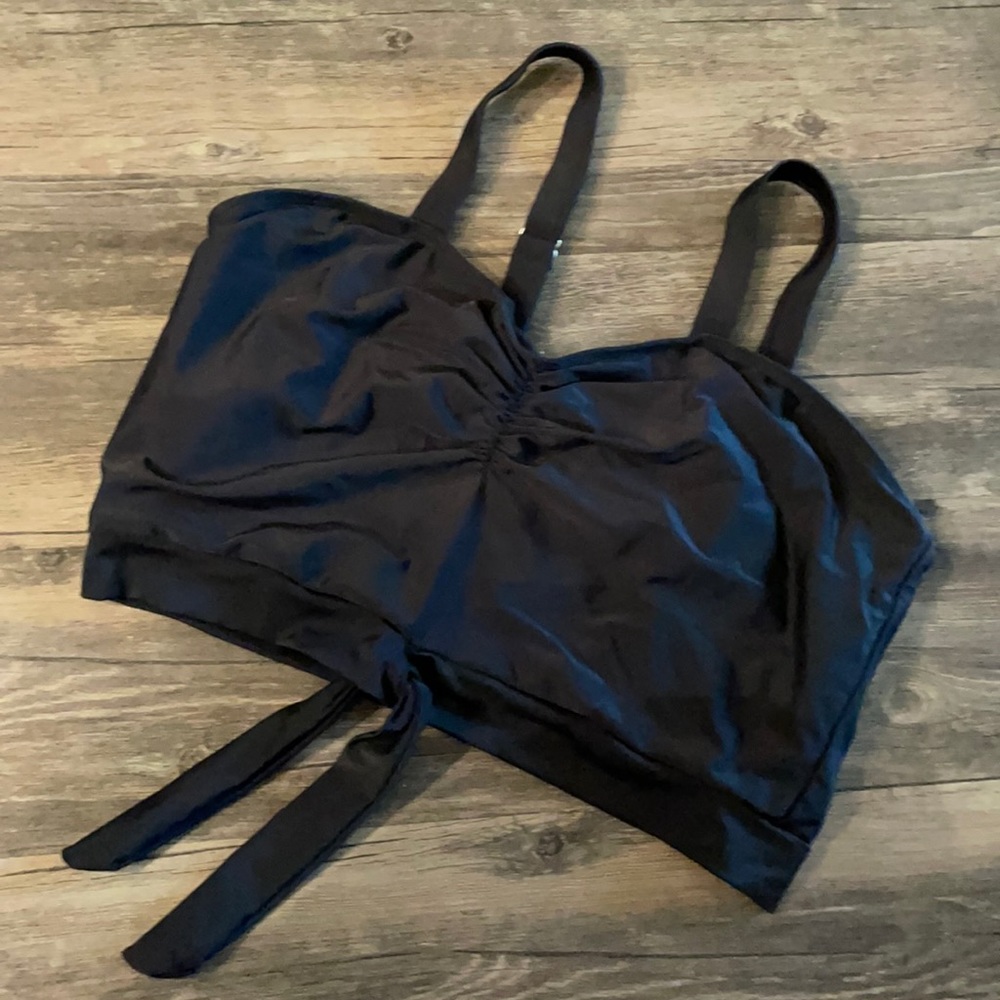 Coral Reef black Stay-cation top XL